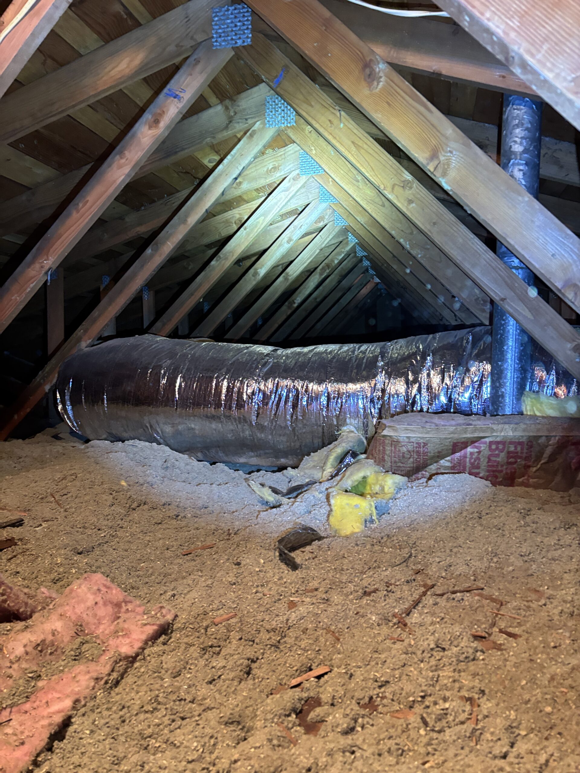 Attic insulation