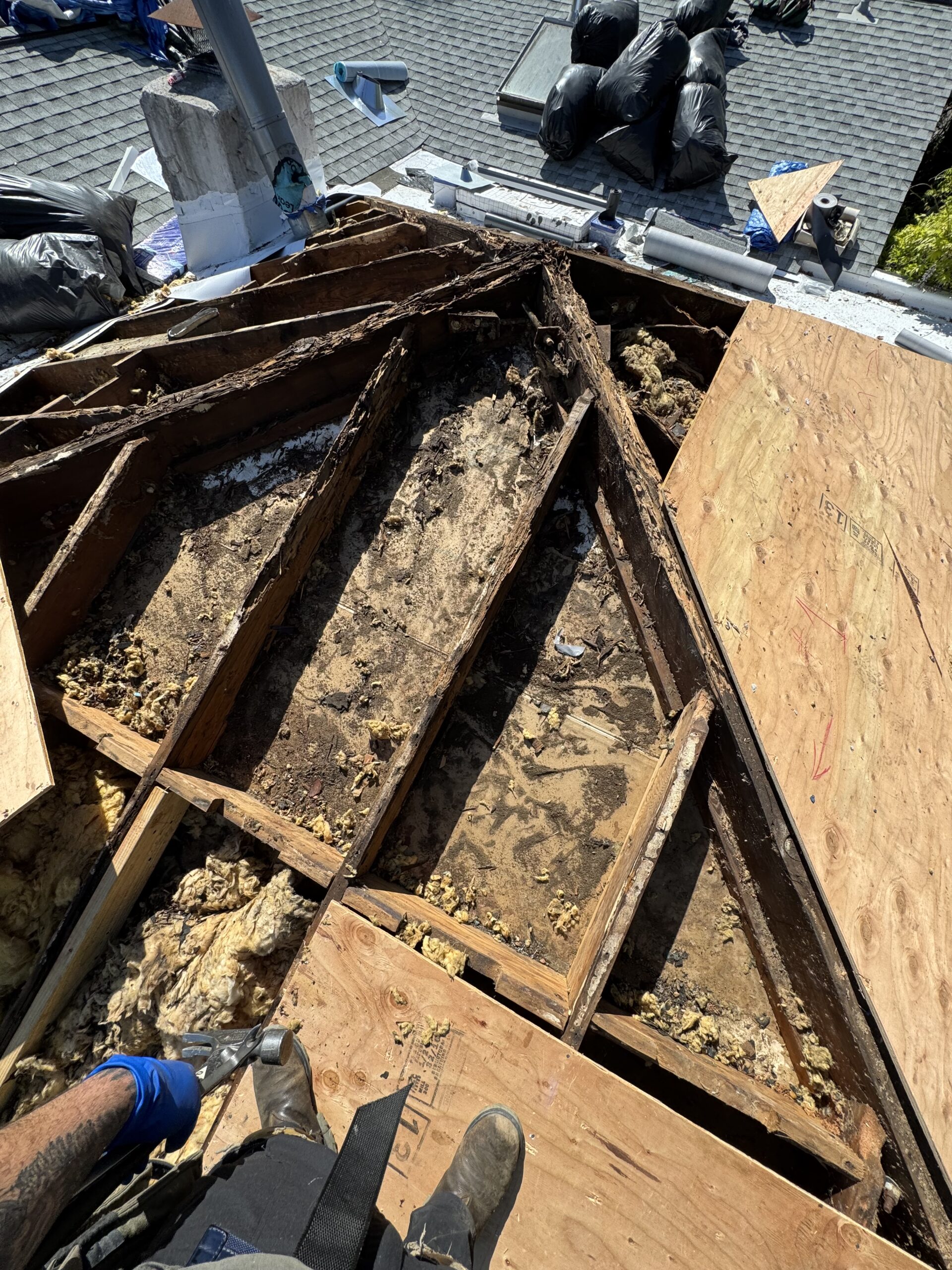 Rotten roof