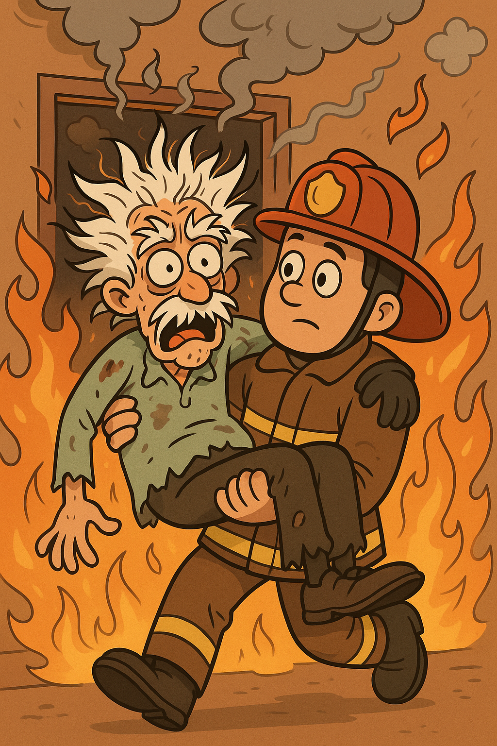 Fire fighters or pest control techs?